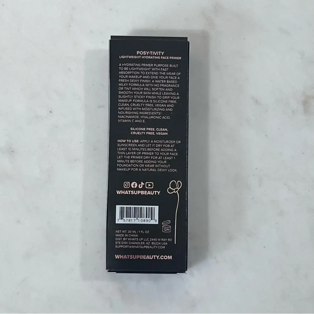 Whats Up Beauty NIB Posytivity Lightweight Hydrating Face Primer 30.0ml - Picture 5 of 6
